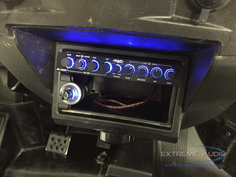 Polaris RZR900 Audio Build for Chesterfield Client
