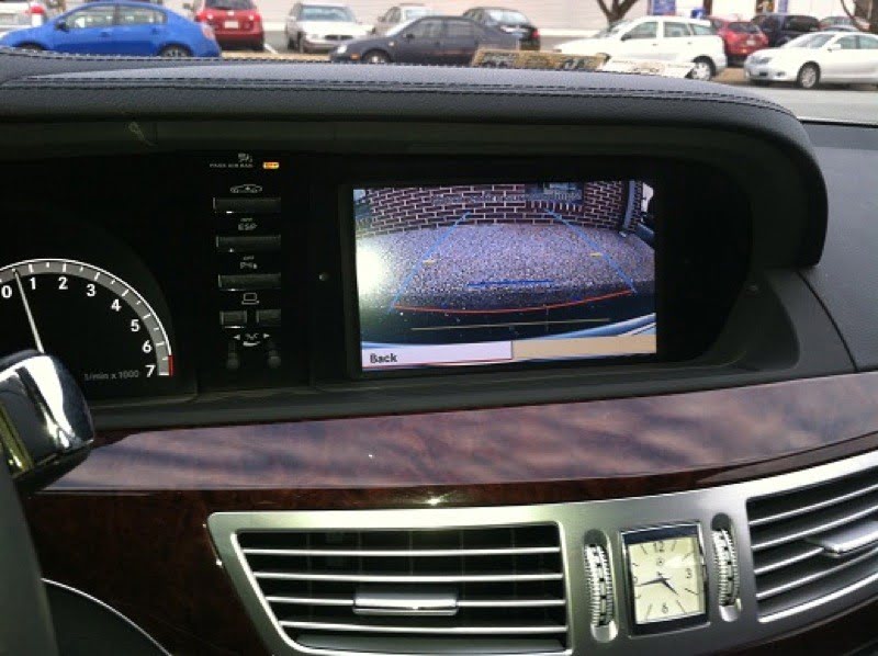 2008 Mercedes S550 Backup Camera Interface with Factory Radio