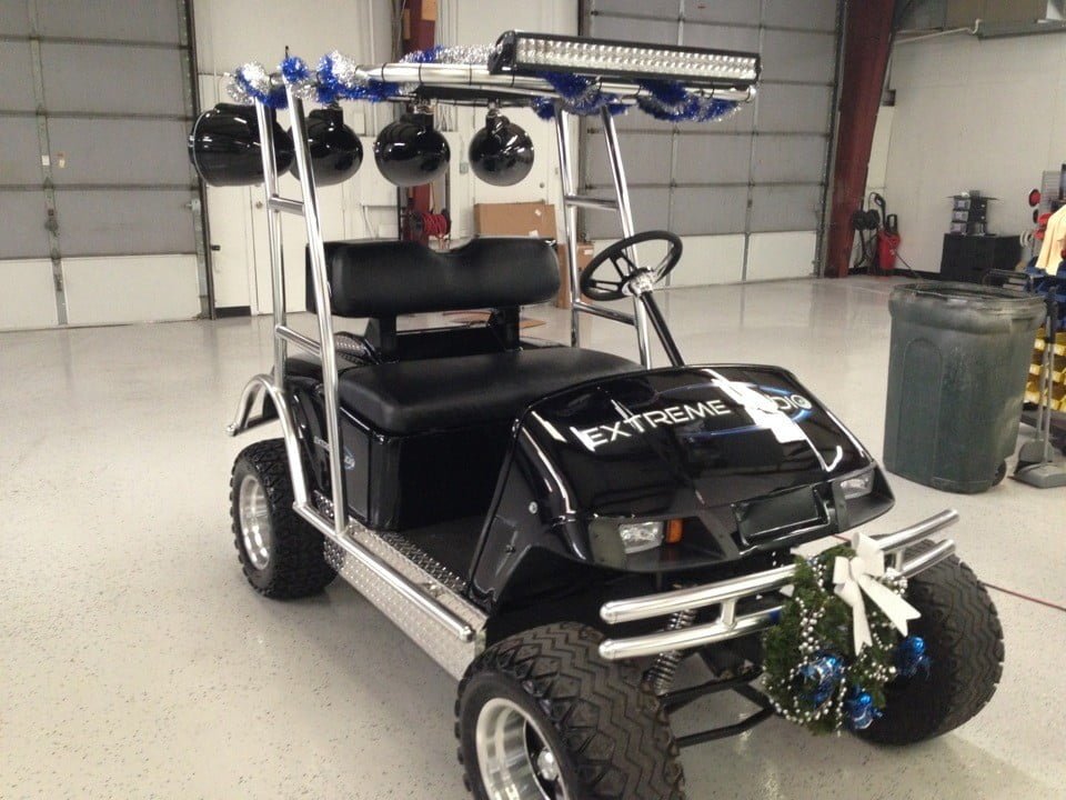 Golf Cart Audio "Upgrade" Features Over 3000 Watts of Power