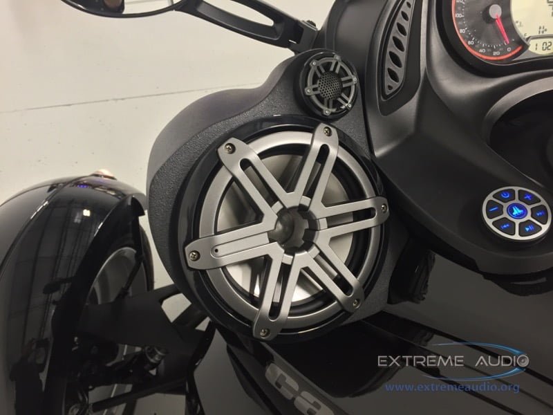 2015 CanAm Spyder RS Roadster JL Audio Complete Audio Upgrade