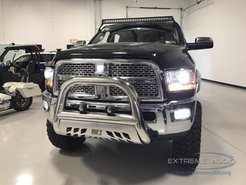 Dodge Ram 2500 Lighting Upgrades Enhance Driving Safety