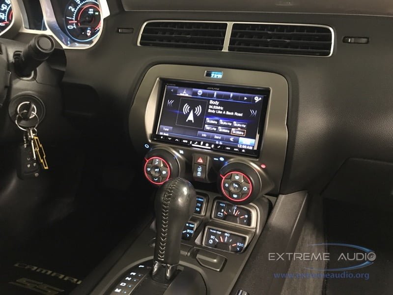 Chevrolet Camaro Radio Upgrade for Midlothian Repeat Client