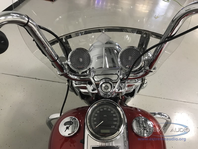 HarleyDavidson Road King Speaker Upgrade for Stafford Biker