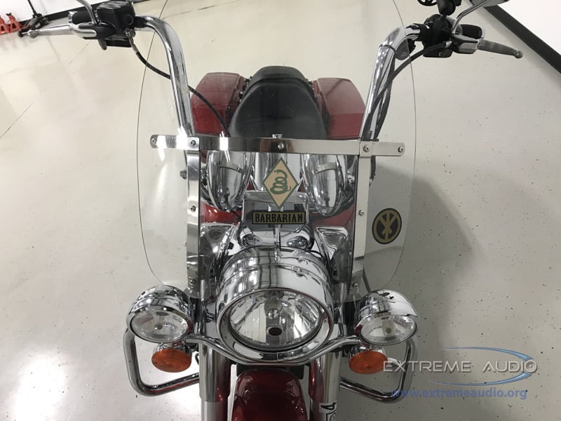 HarleyDavidson Road King Speaker Upgrade for Stafford Biker
