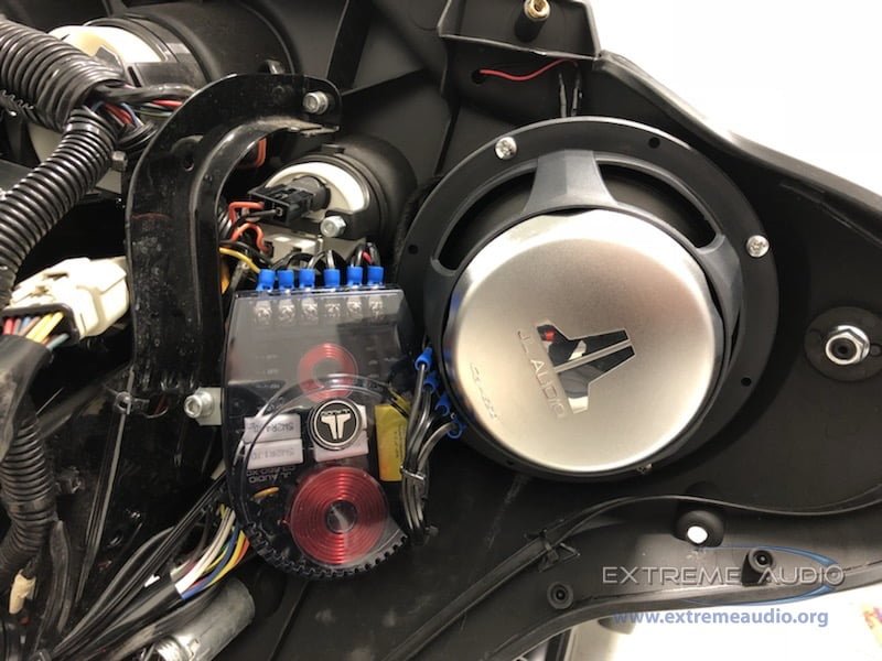 Clean & Loud Harley Davidson Street Glide Audio for Richmond Client
