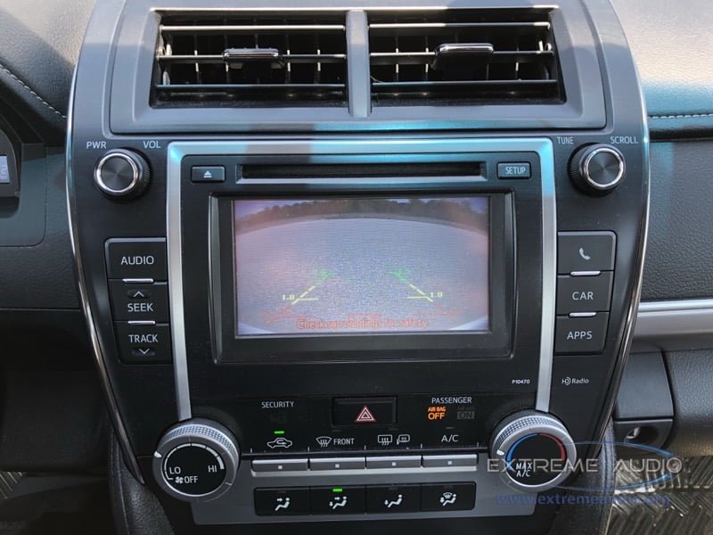 Chesterfield Client adds 2013 Toyota Camry Backup Camera
