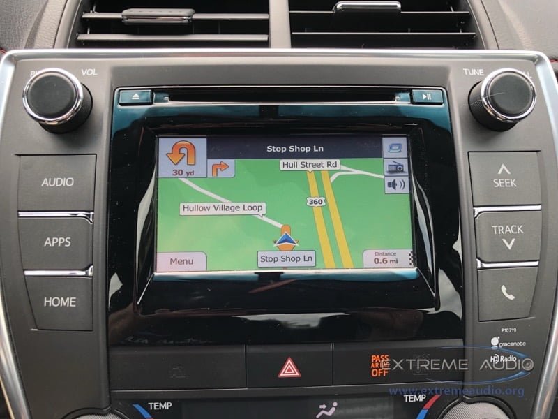 Toyota Camry Navigation Upgrade Package