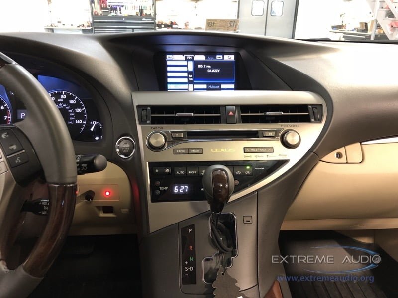 Fantastic Lexus RX350 Audio System for Colonial Heights Client