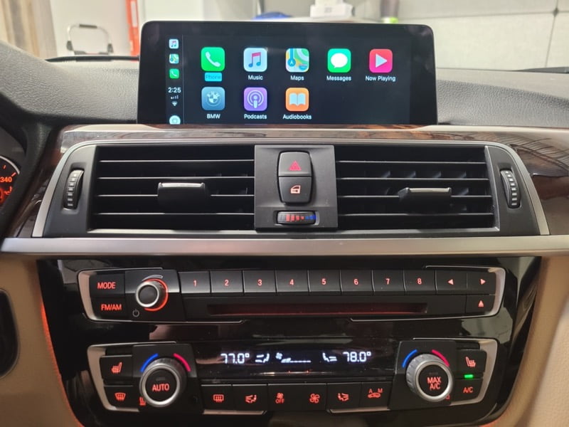 CarPlay and Parking Camera Upgrade for Mechanicsville BMW 320i